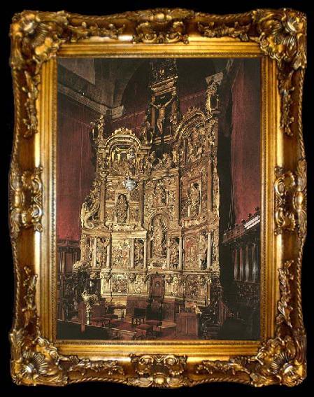 framed  unknow artist Antigua Altar, ta009-2